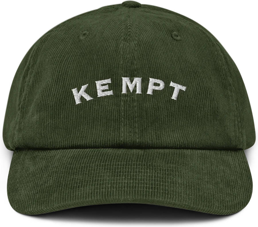 Kempt hat in Olive